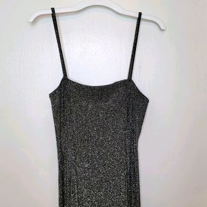 Sparkly Spaghetti Strap Dress